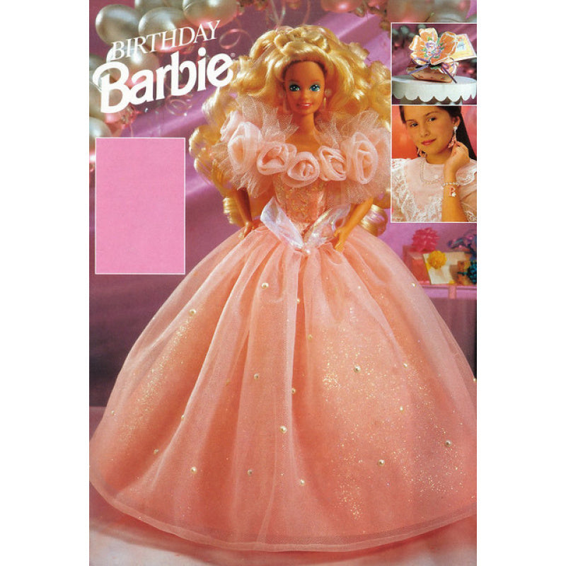 Birthday Surprise Barbie Doll With Surprise Gift For You! (1991)