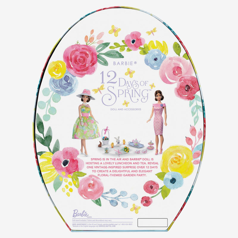 Barbie 12 Days of Spring Doll and Accessories (2024)