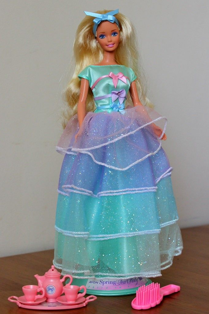 Spring Tea Party Barbie Doll (1997)