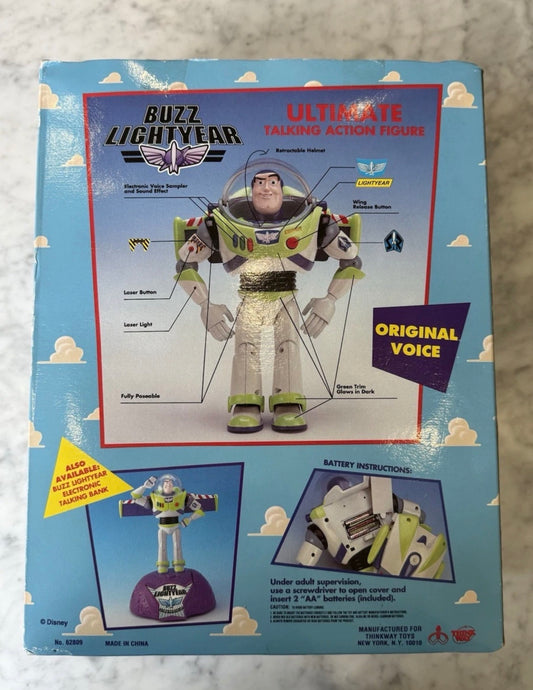 Disney Toy Story Buzz Lightyear Ultimate Talking Action Figure (1995)