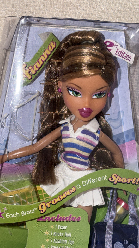 Bratz Play Sportz 2nd Edition Tennis Ace - Fianna (2005)