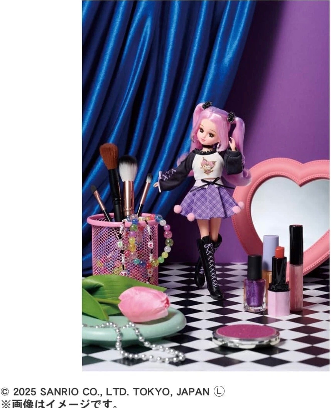 Licca × Sanrio Doll Set - Licca-chan & Kuromi (2025)