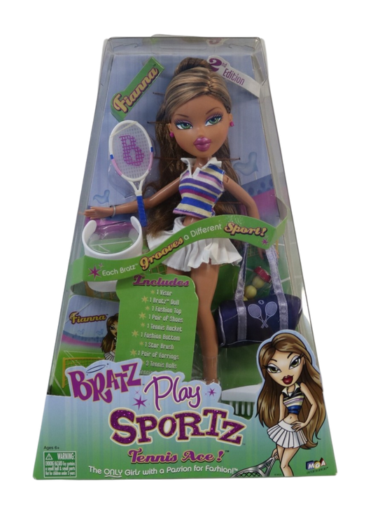 Bratz Play Sportz 2nd Edition Tennis Ace - Fianna (2005)