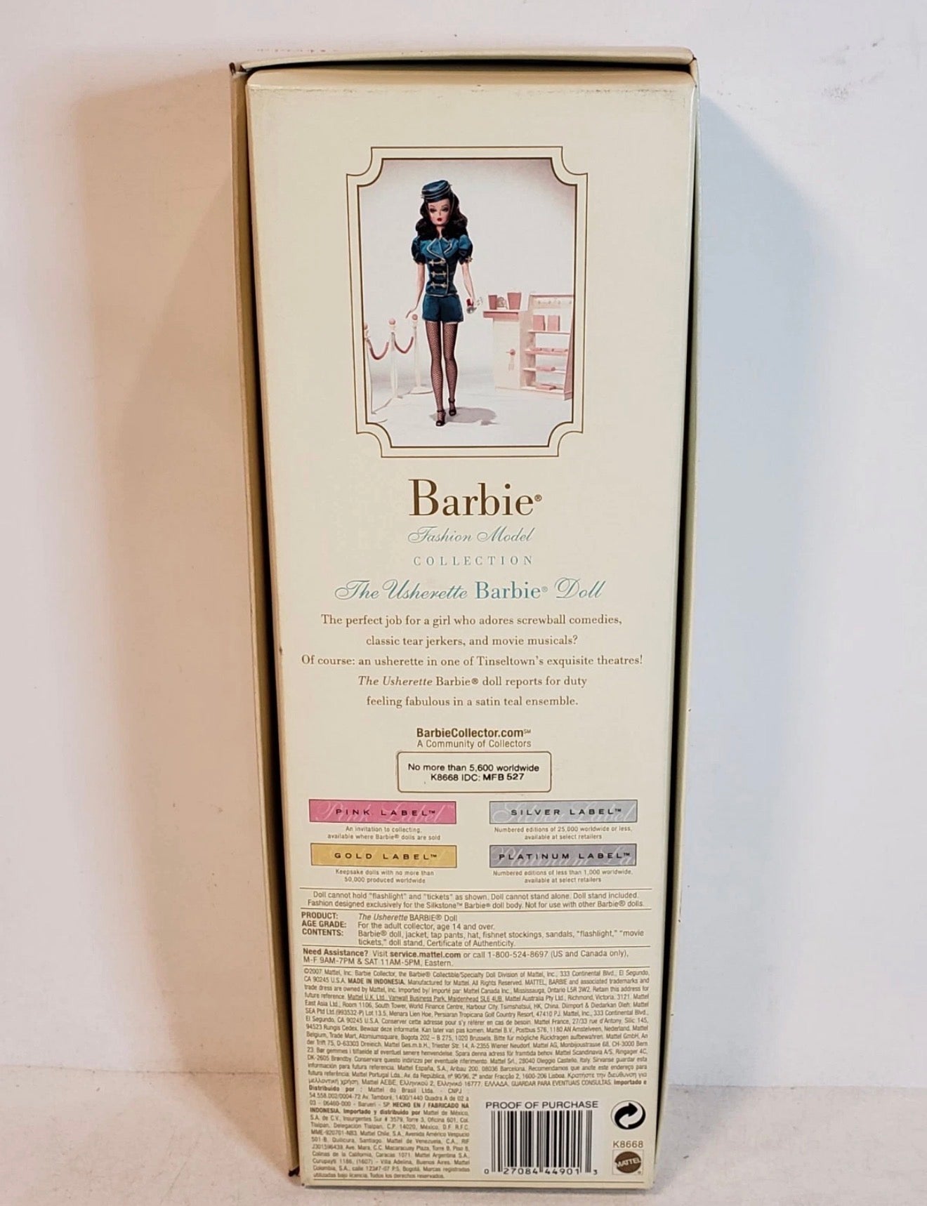 The Usherette Barbie® Doll (2007)