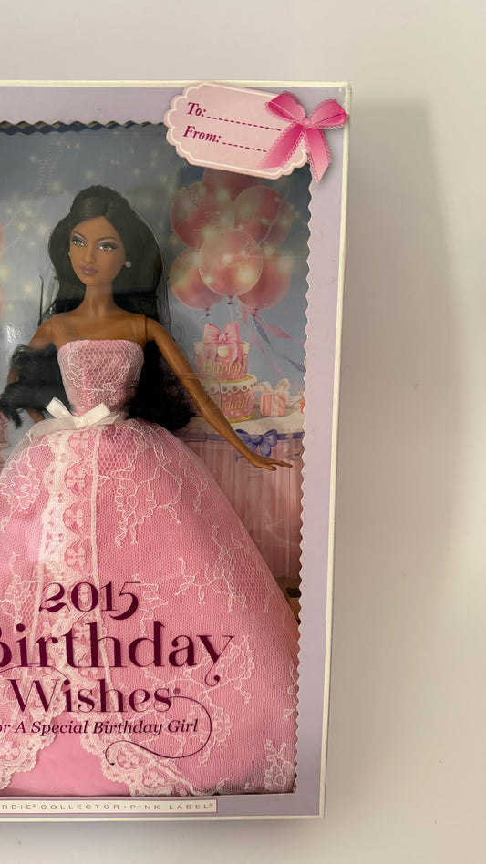 Birthday Wishes® Barbie® Doll - Brunette (2015)