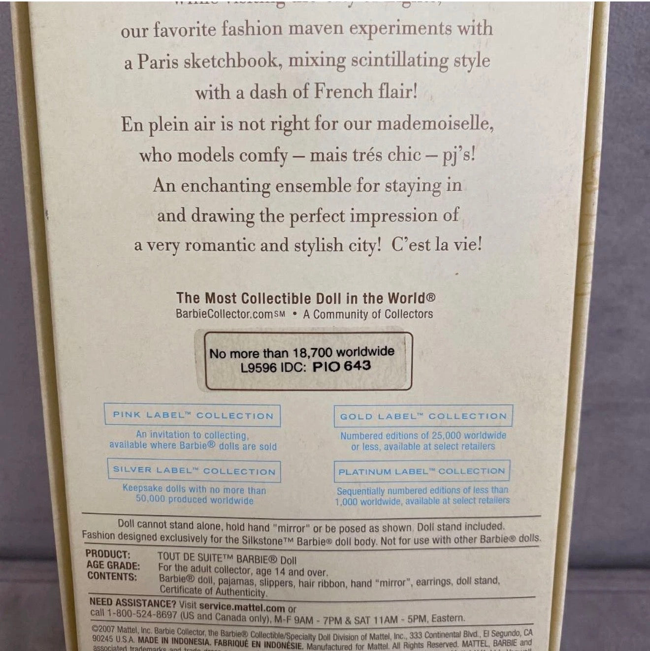 Tout De Suite™ Barbie® Doll (2008)