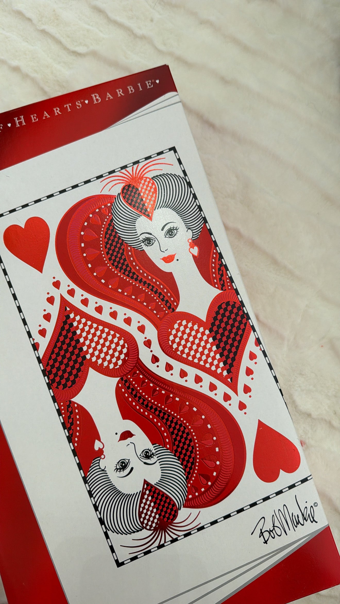 Bob Mackie Queen of Hearts Barbie® (1994)