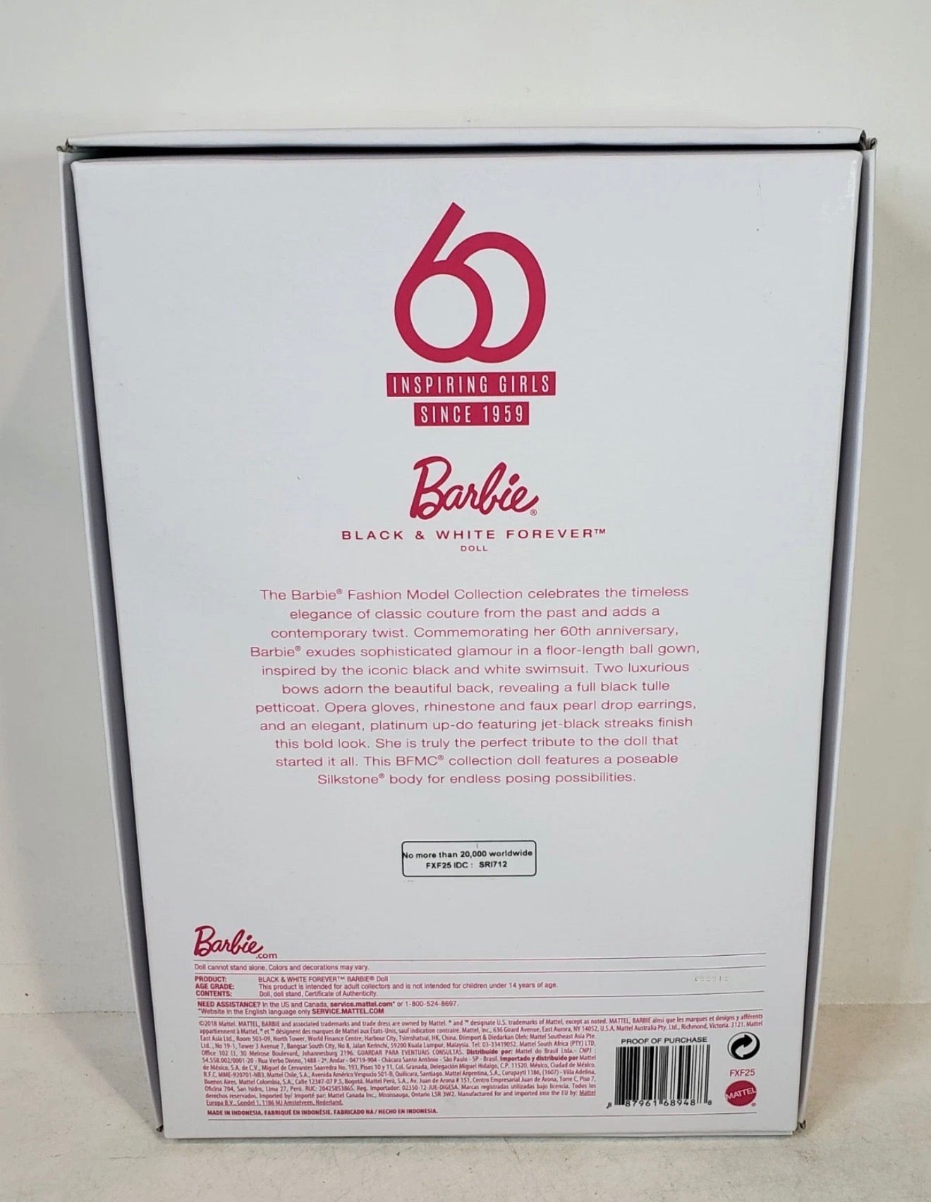 Barbie® Black and White Forever™ Doll (2019)