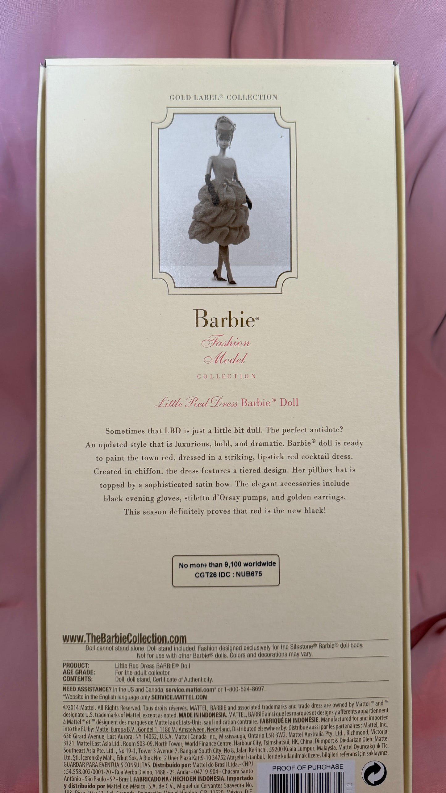 Little Red Dress Barbie® Doll (2015)