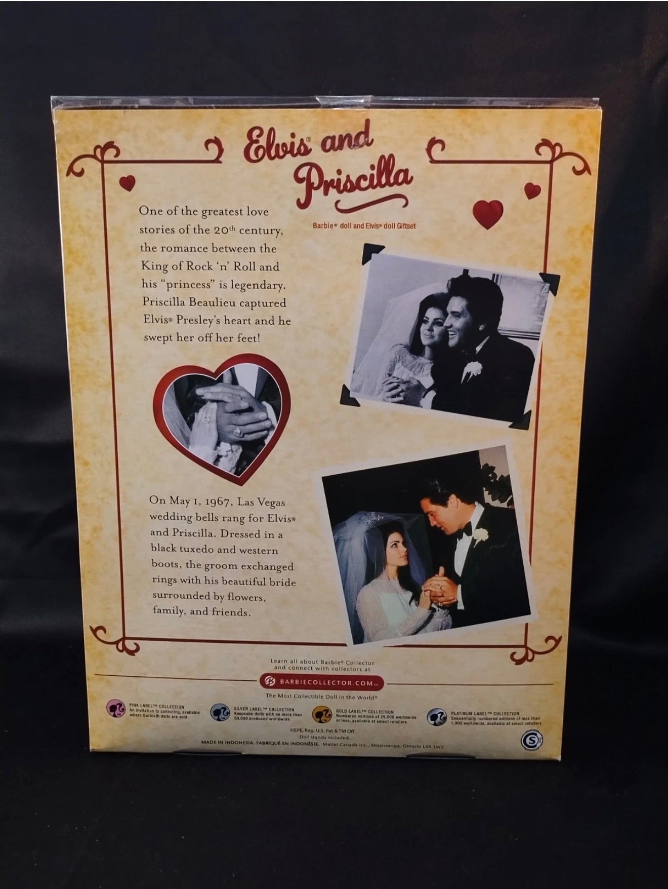 Elvis® and Priscilla Barbie® Doll and Elvis Doll Giftset (2008)