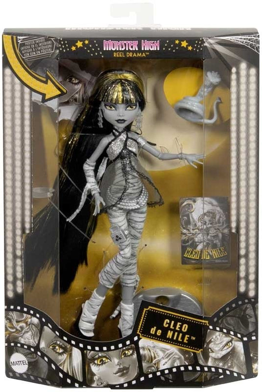 Monster High Reel Drama-Cleo De Nile Black And White (2025)