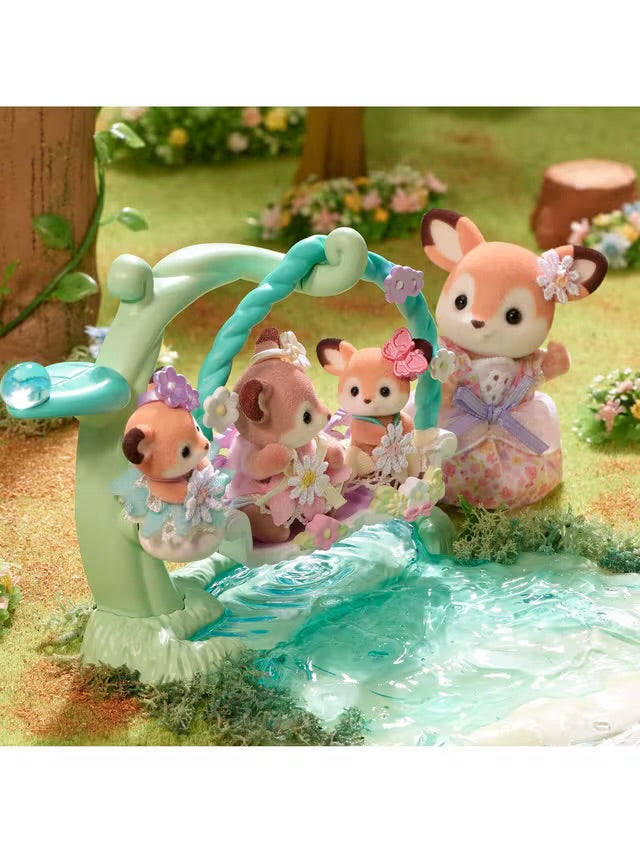 Sylvanian Families-Deer Babies Swing Set (2025)