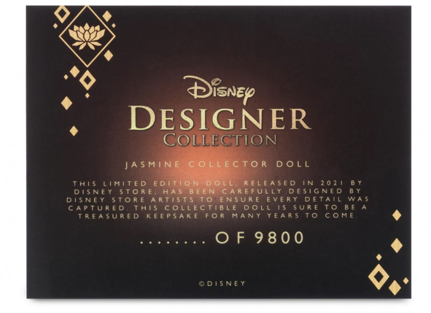 Disney Limited Edition Designer Collection - Jasmine