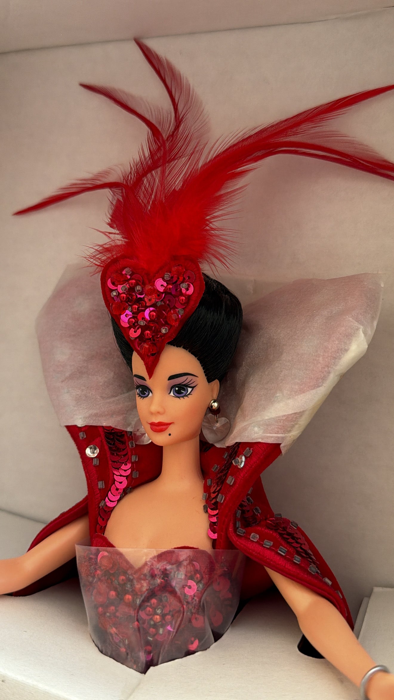 Bob Mackie Queen of Hearts Barbie® (1994)