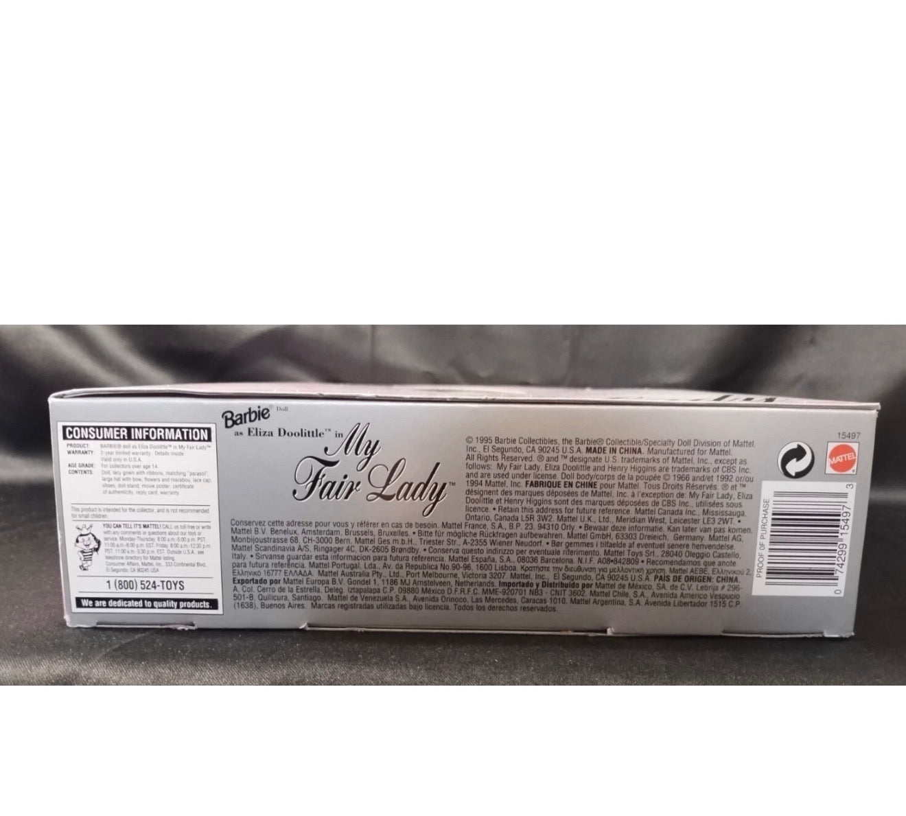 Barbie® Doll as Eliza Doolittle from My Fair Lady™ at Ascot (1996)