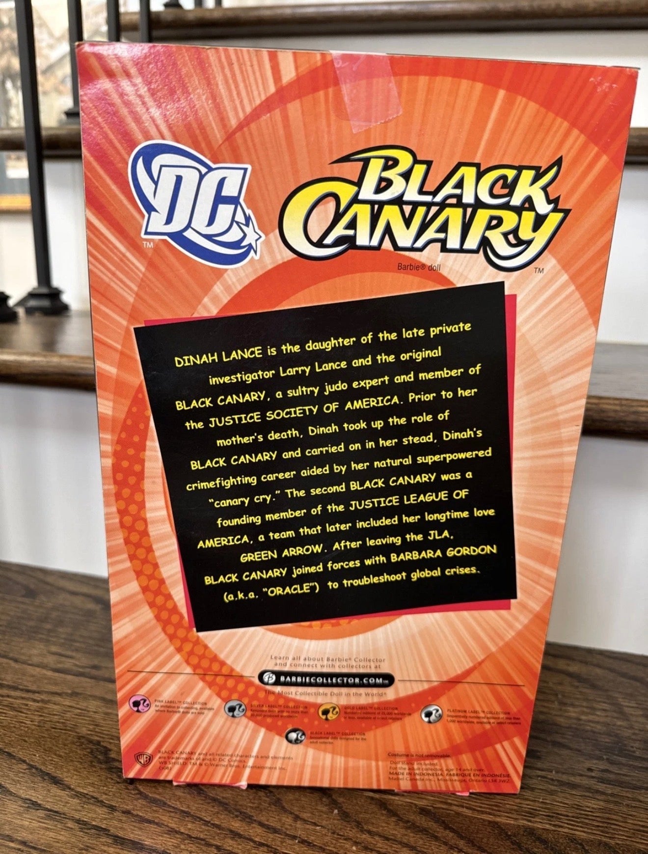 Black Canary Barbie® Doll (2008)