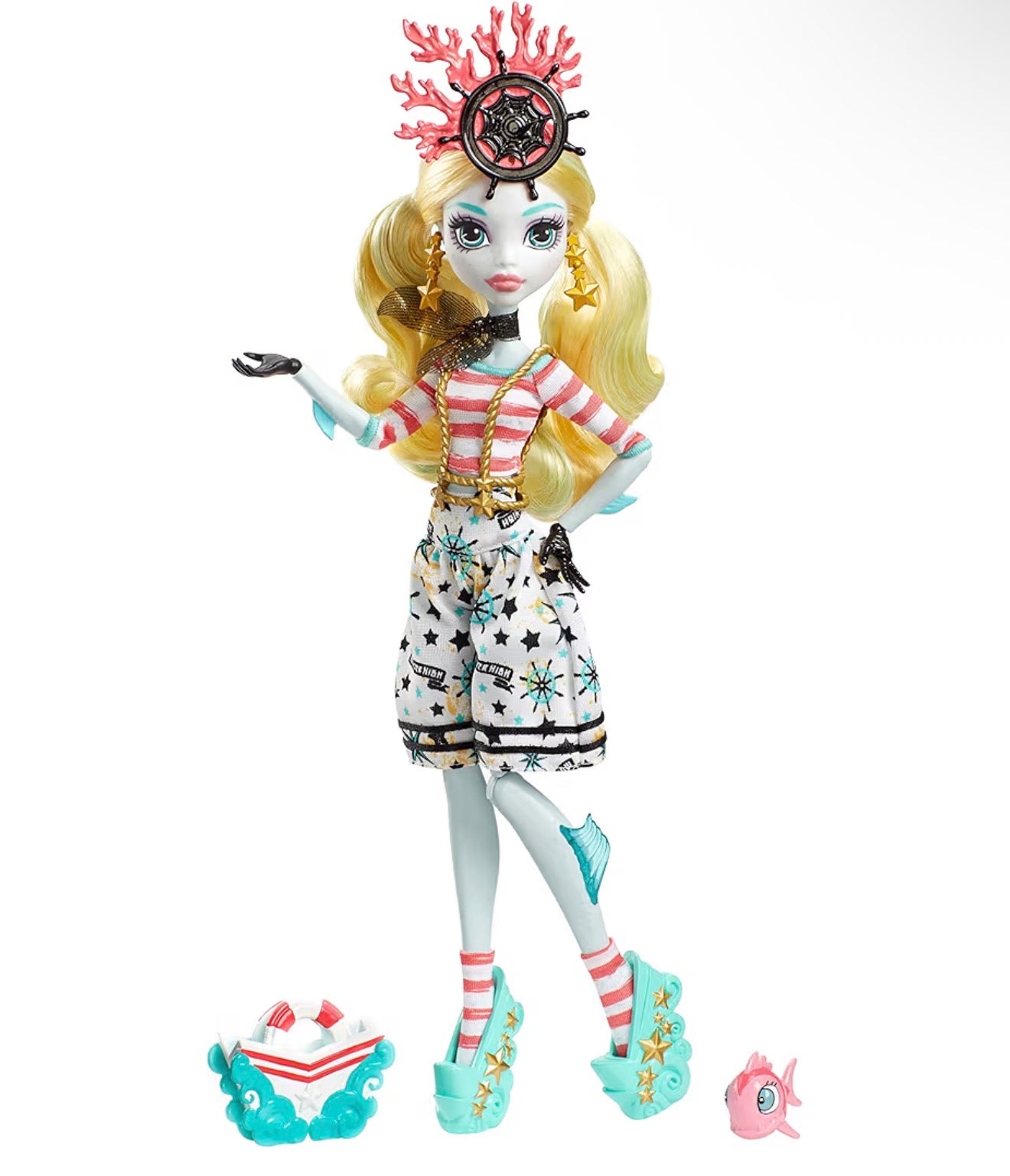 Monster High Shriekwrecked Nautical Ghouls-Lagoona Blue (2016)