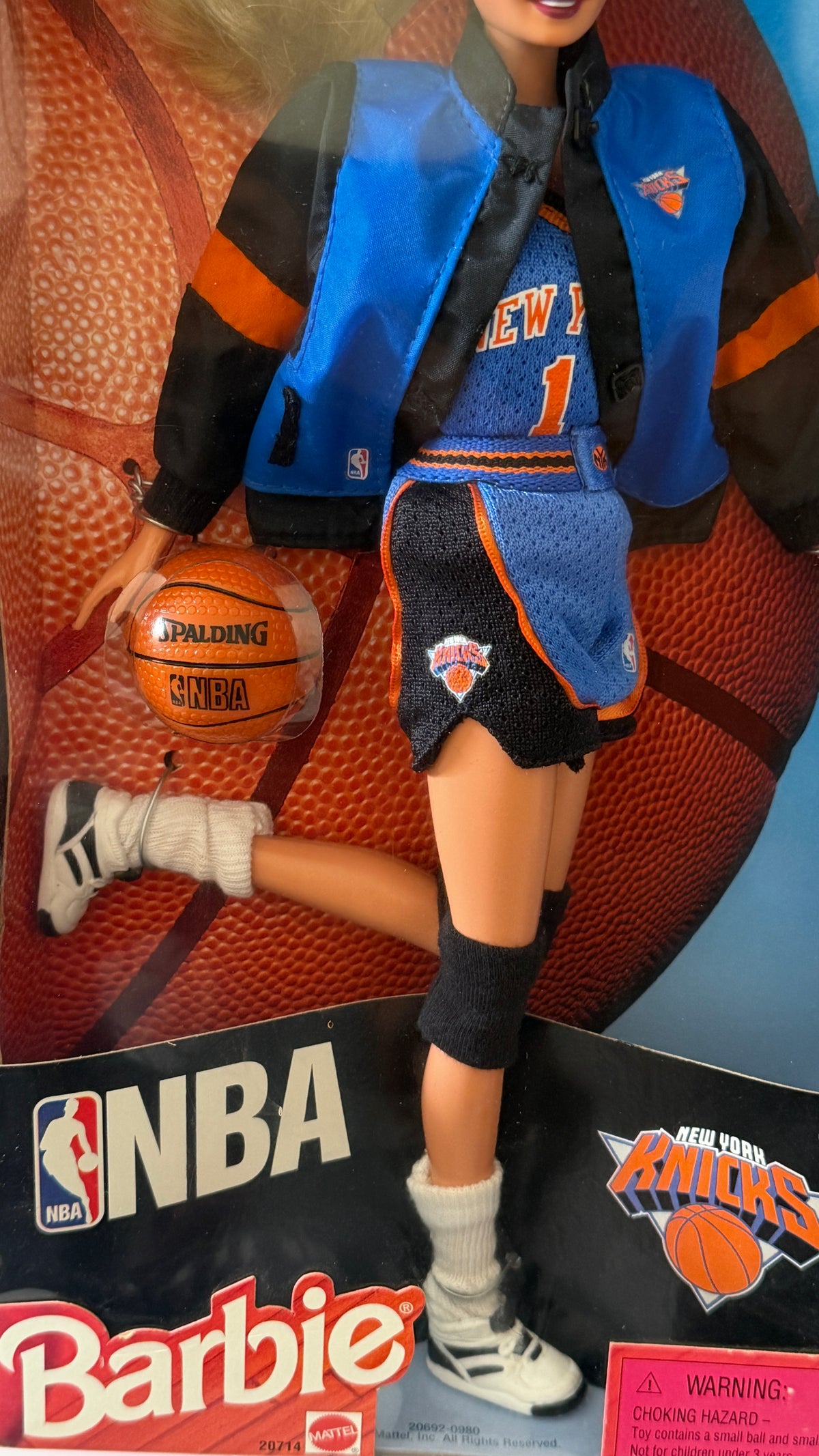 New York Knicks NBA Barbie (1998)