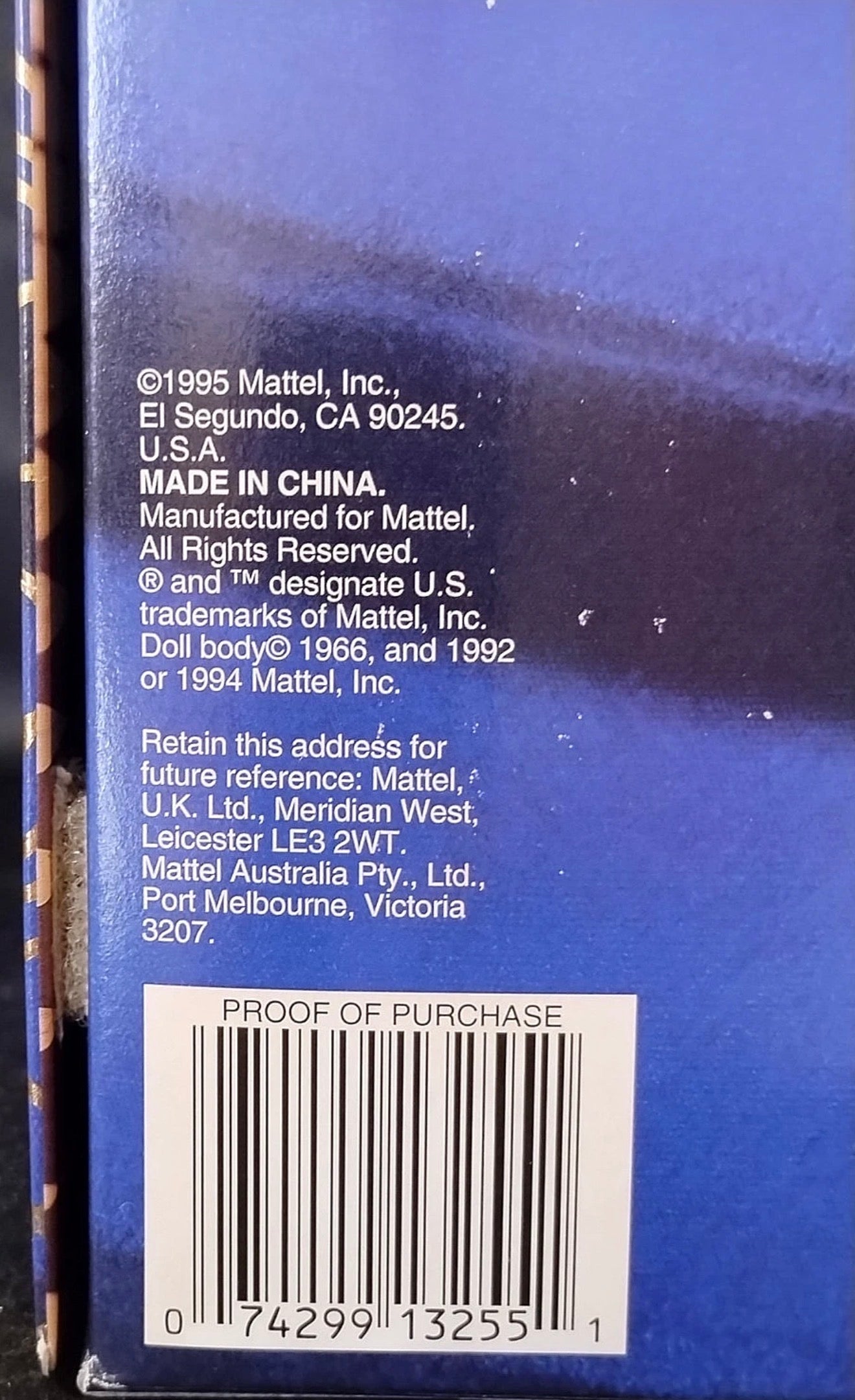 Sapphire Dream® Barbie® Doll (1995)