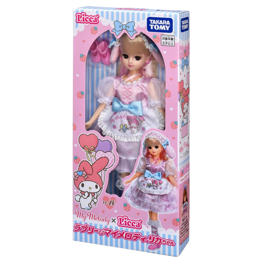 Licca × Sanrio Doll Set - Licca-chan & My Melody (2025)