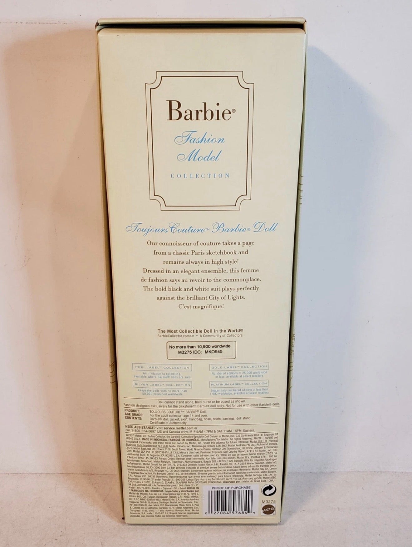 Toujours Couture™ Barbie® Doll (2008)