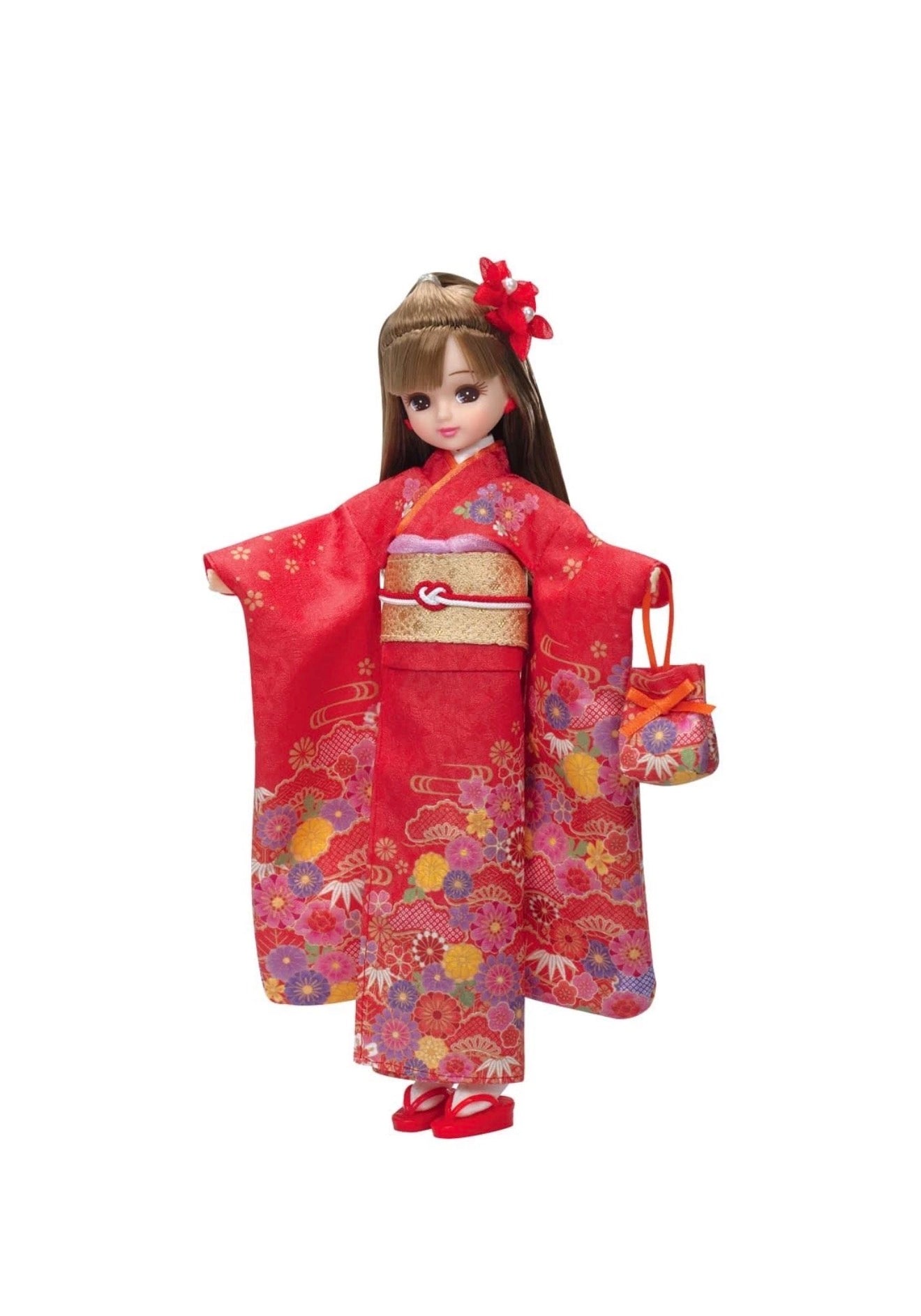Licca Doll Kimono Red Licca-chan (2024)