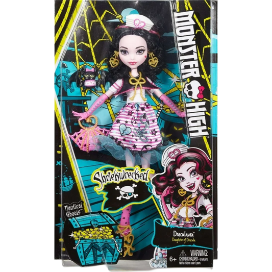 Monster High Shriekwrecked Nautical Ghouls-Draculaura (2016)