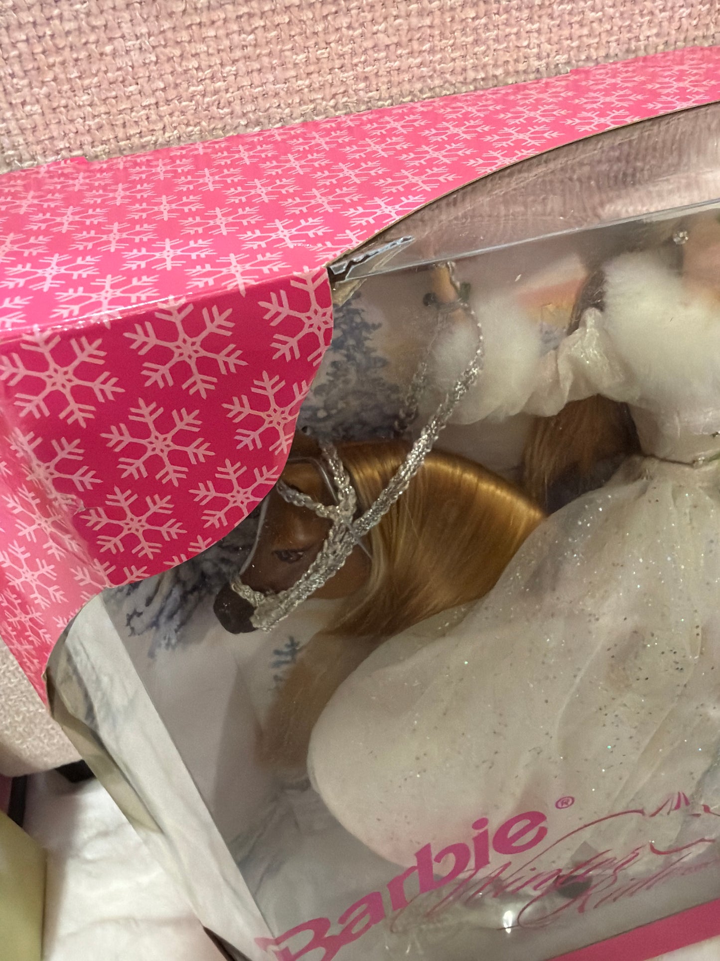 Barbie Winter Ride Horse Gift Set (1998)