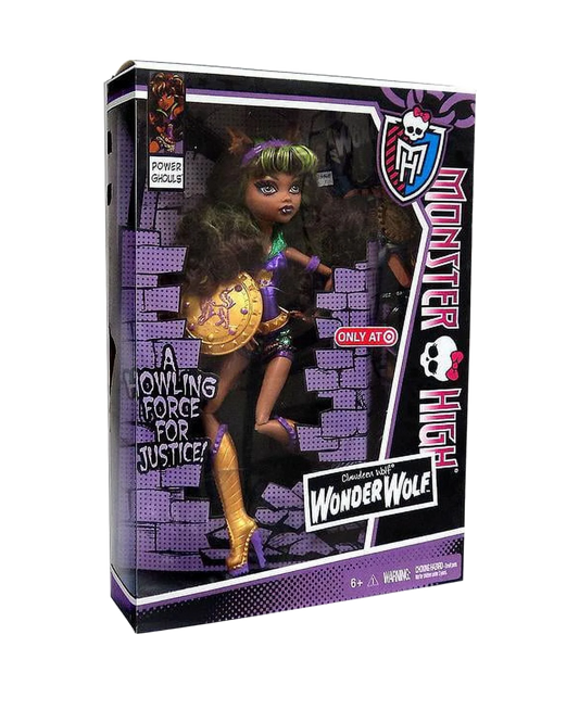 Monster High Power Ghouls-Clawdeen Wolf as Wonder Wolf (2013)