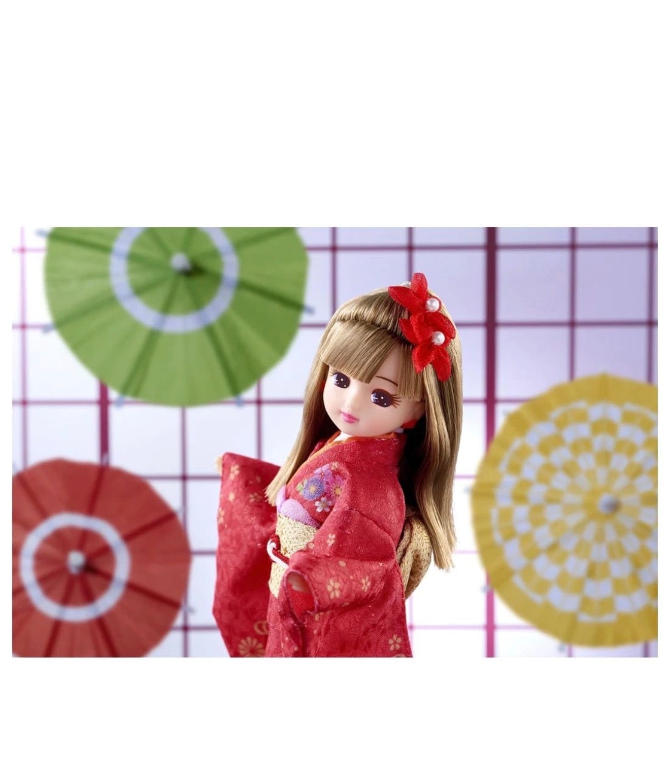 Licca Doll Kimono Red Licca-chan (2024)