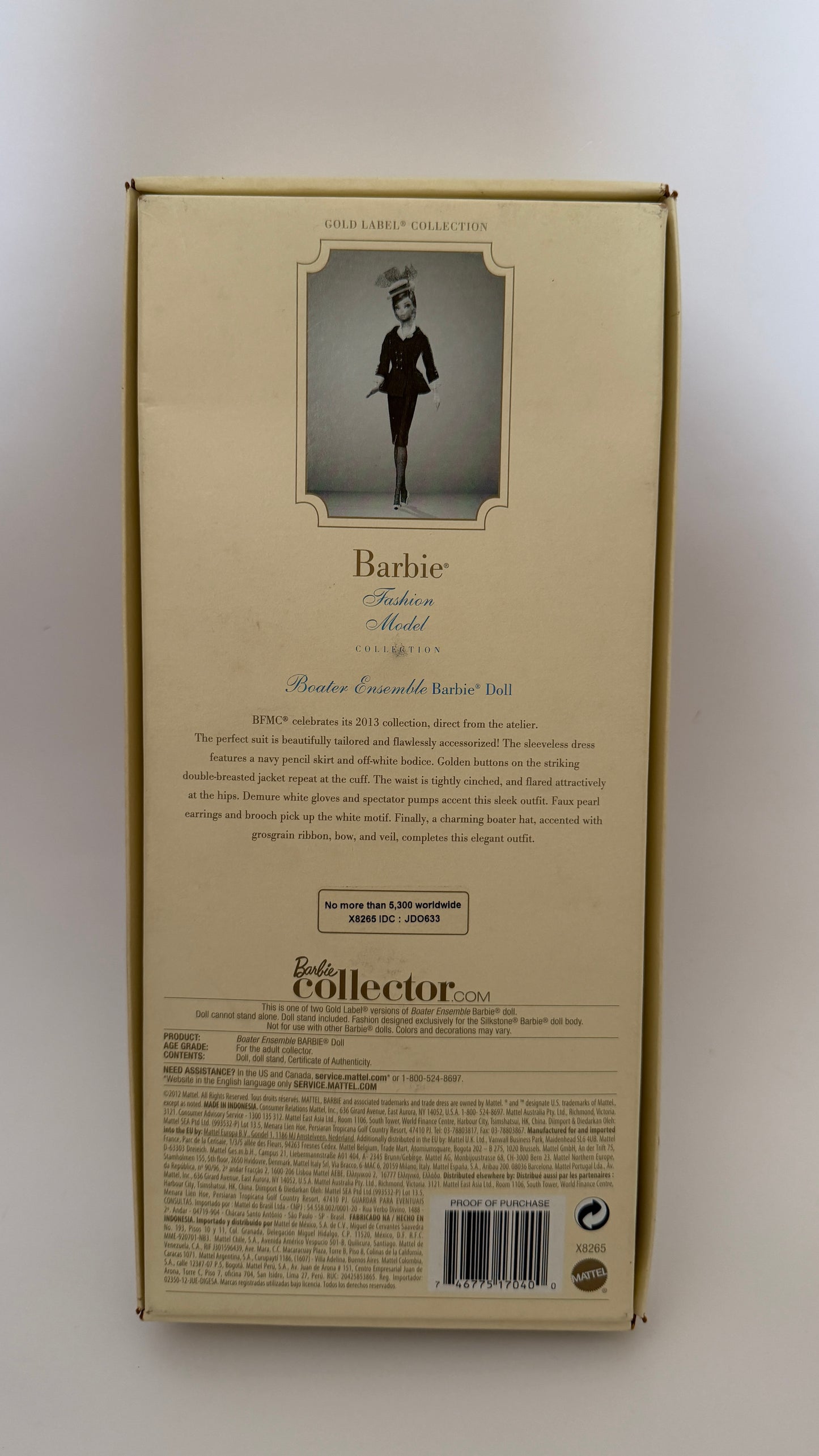 Boater Ensemble Barbie® Doll (2013)