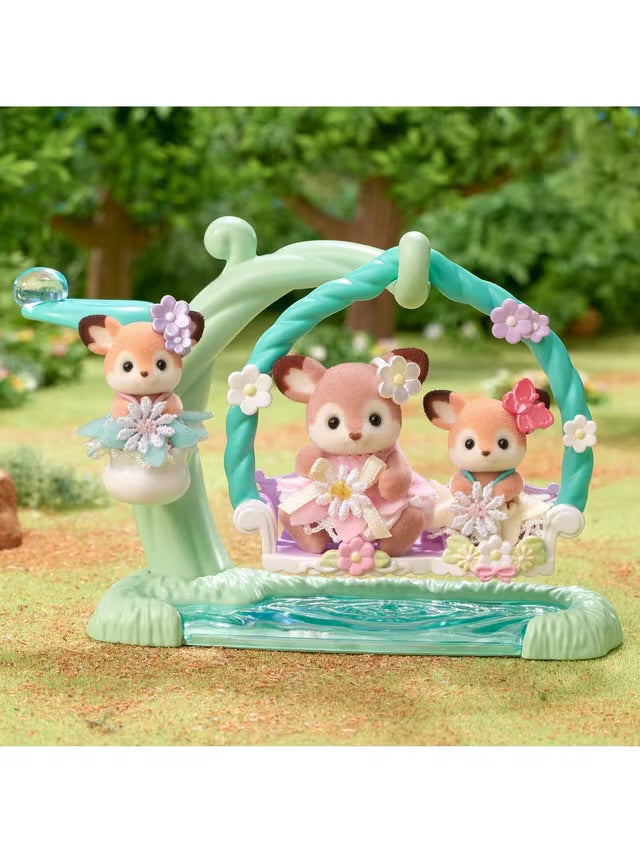 Sylvanian Families-Deer Babies Swing Set (2025)