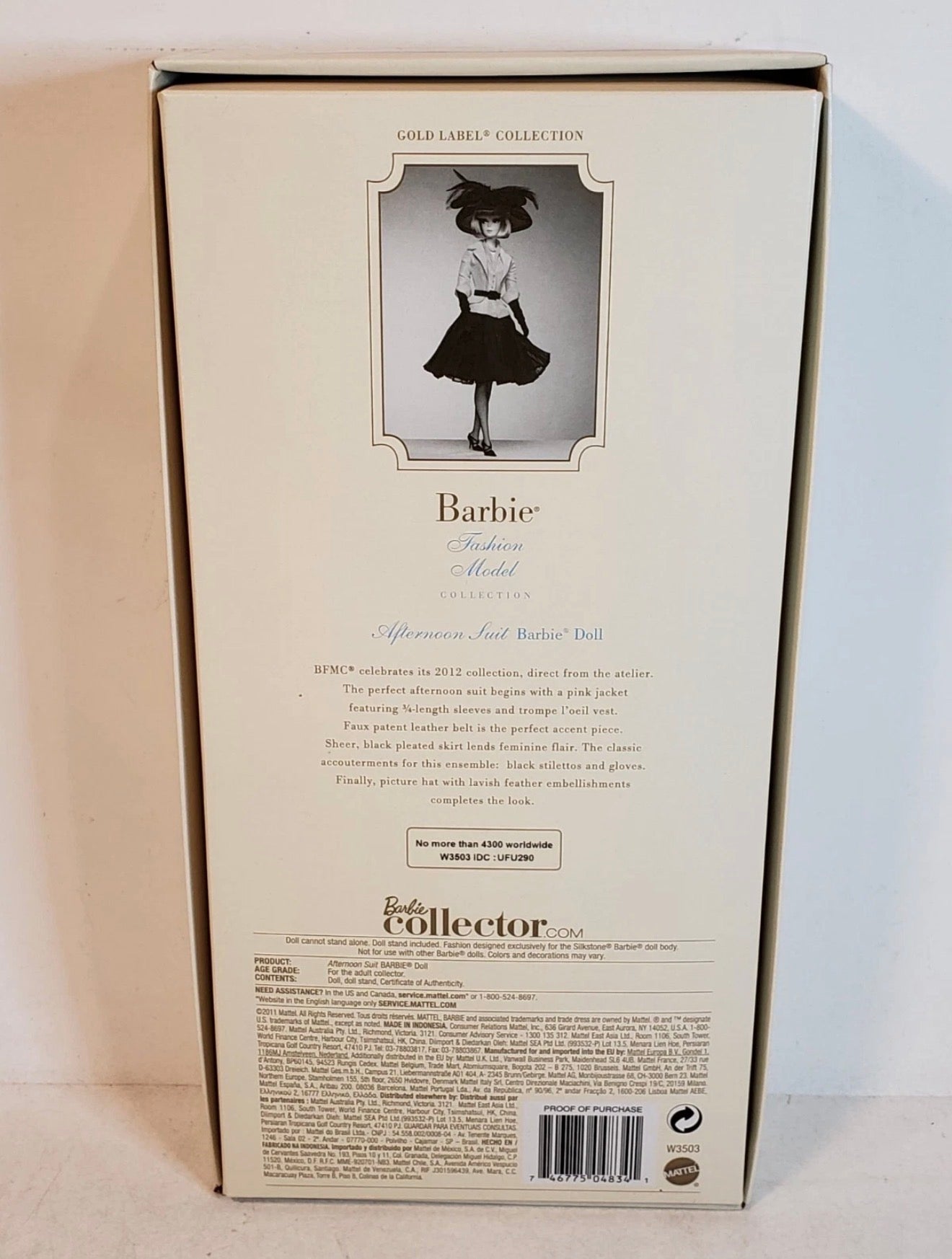 Afternoon Suit Barbie® Doll (2012)