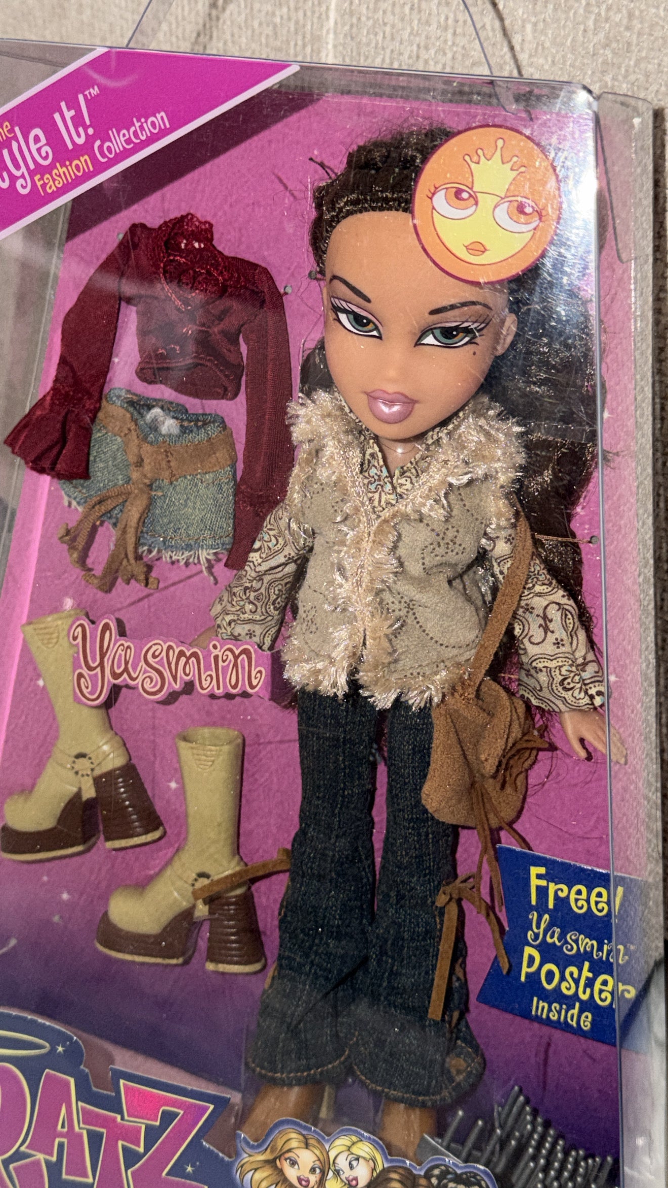 Bratz Style It! First Edition - Yasmin (2003)