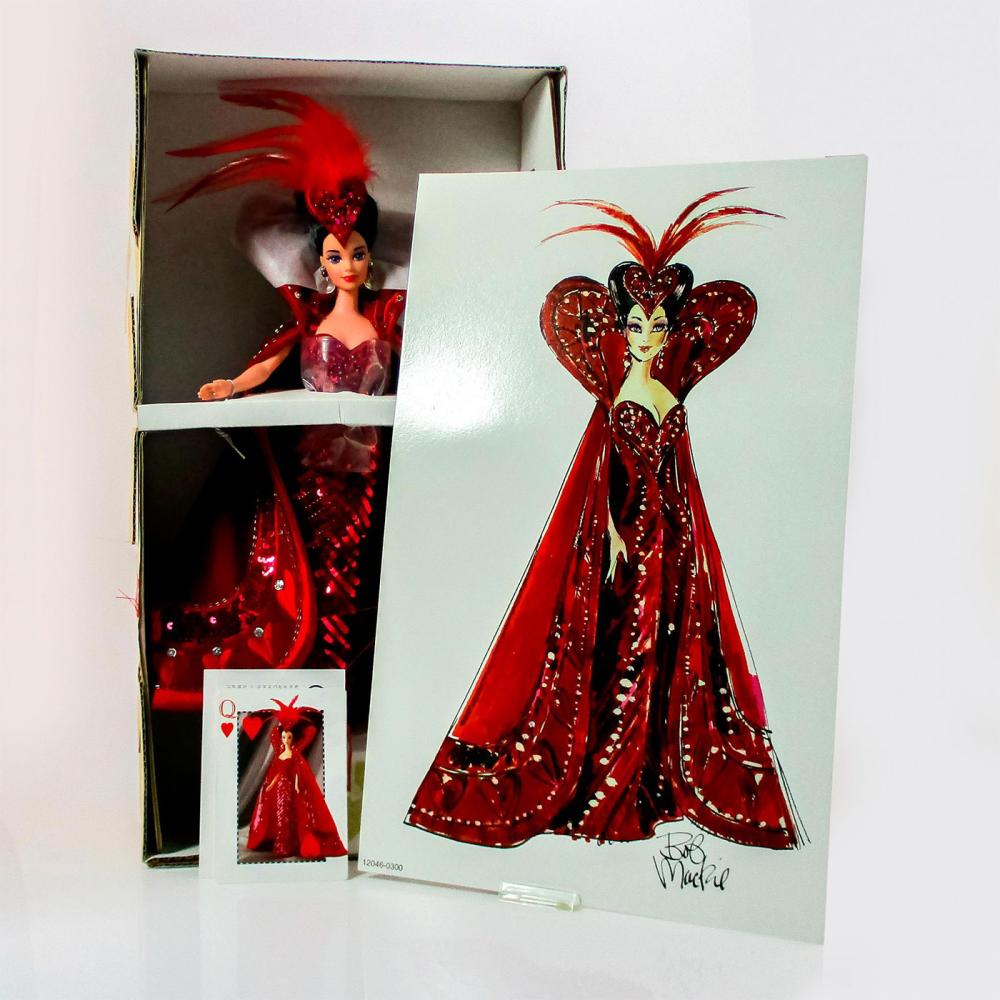 Bob Mackie Queen of Hearts Barbie® (1994)