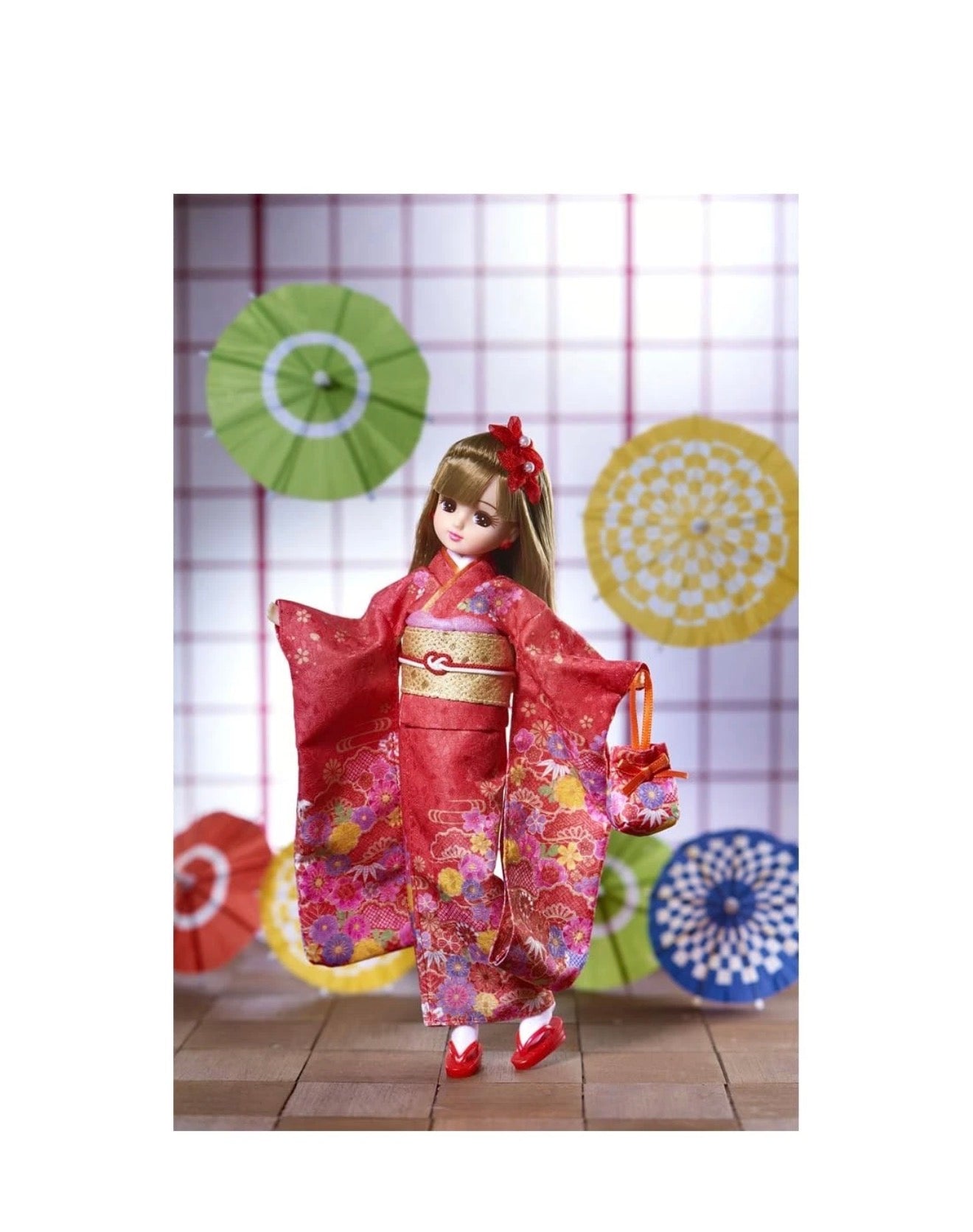 Licca Doll Kimono Red Licca-chan (2024)