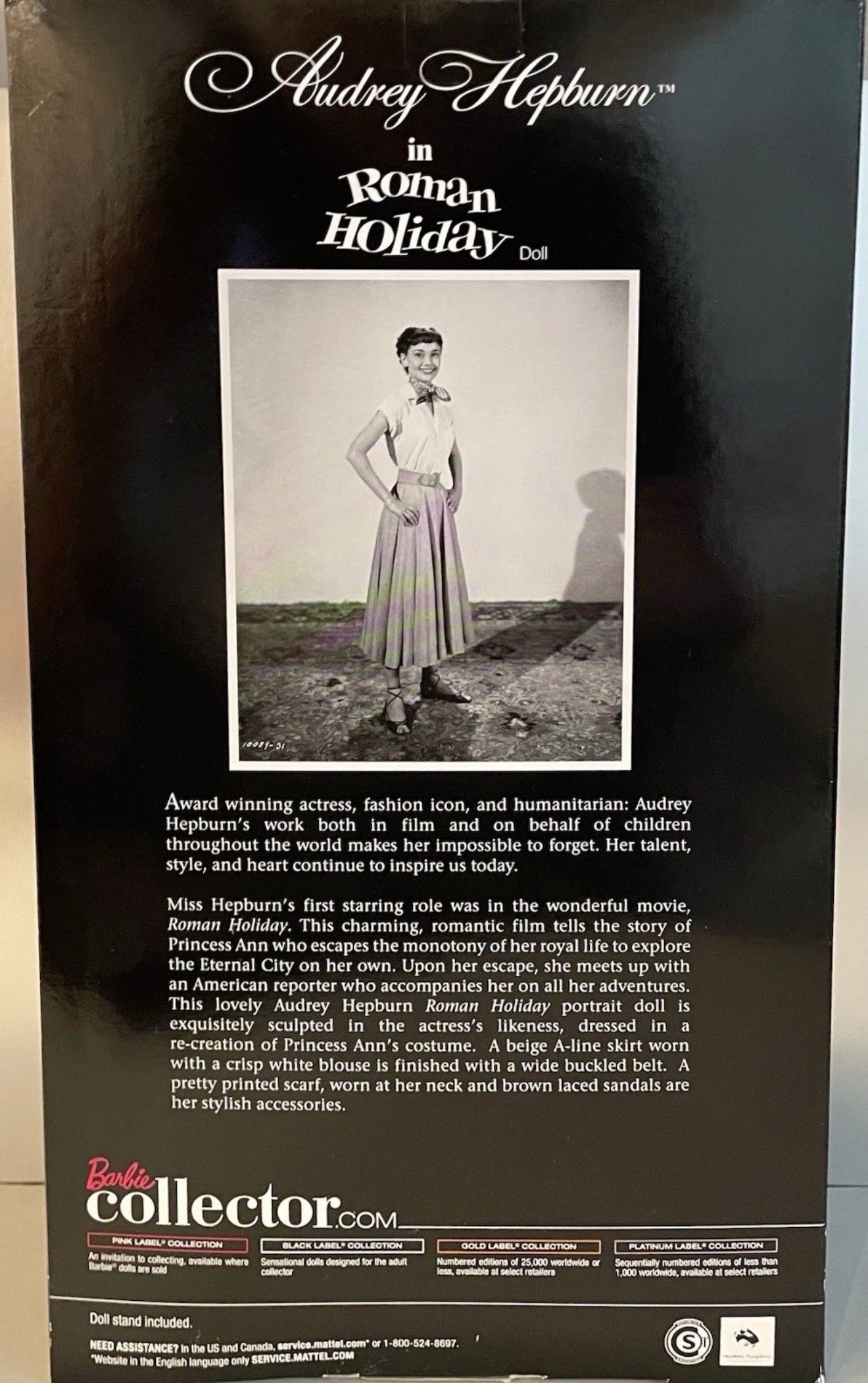 Audrey Hepburn™ in Roman Holiday Doll (2013)