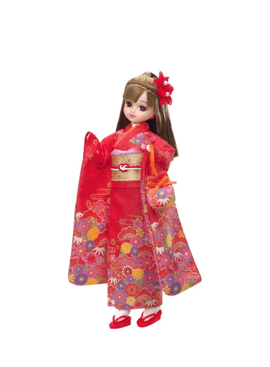 Licca Doll Kimono Red Licca-chan (2024)
