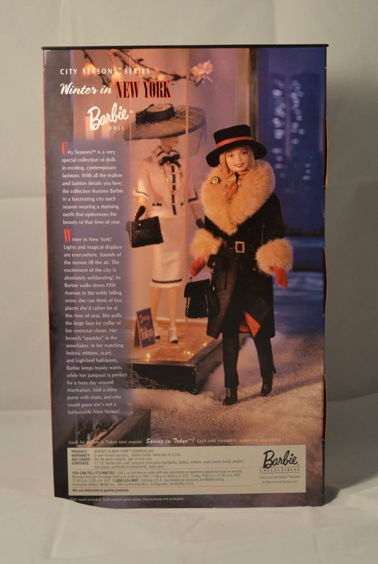 Winter in New York™ Barbie® Doll (1998)