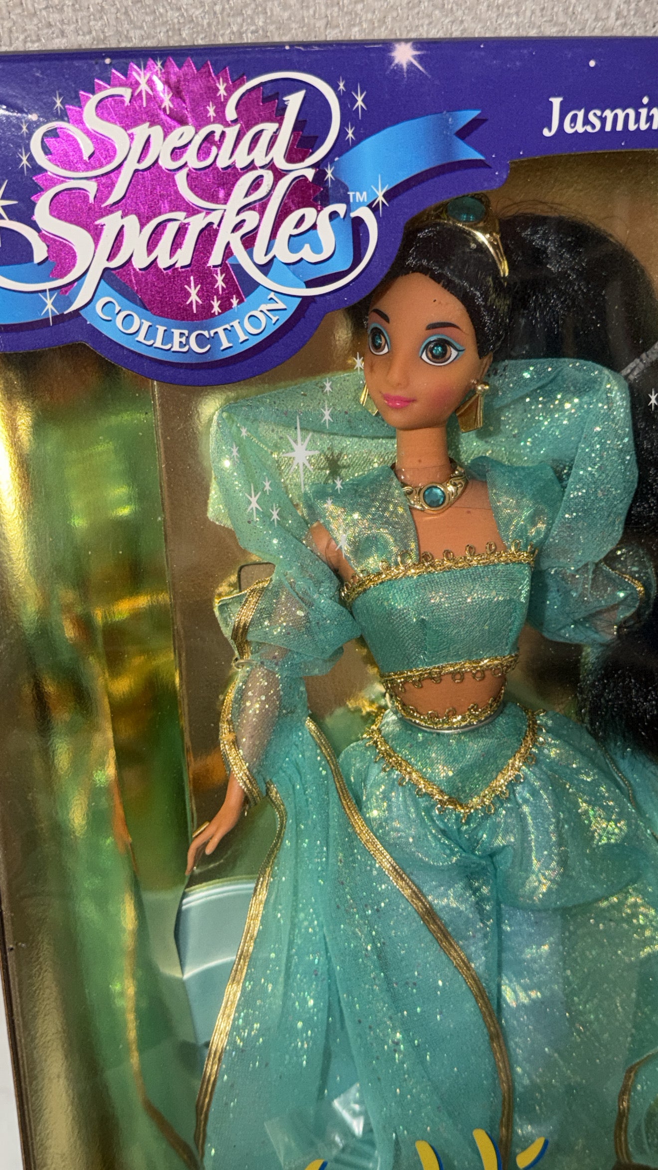 Disney's Aladdin Special Sparkles Jasmine Doll (1994)
