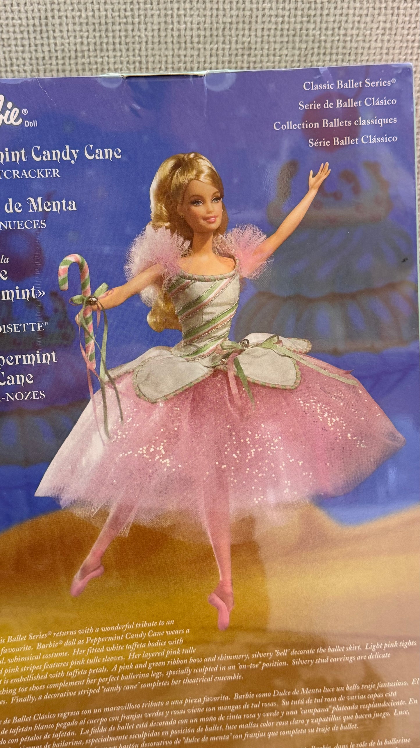 Peppermint Candy Cane Barbie® Doll (2002)