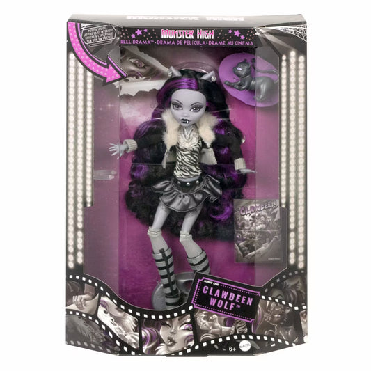 Monster High Reel Drama Doll-Clawdeen Wolf (2025)