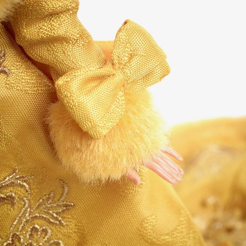 Guo Pei Barbie® Doll Wearing Golden-Yellow Gown (2022)