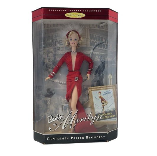 Barbie® Doll as Marilyn™ in the Red Dress from Gentlemen Prefer Blondes™ (1997)