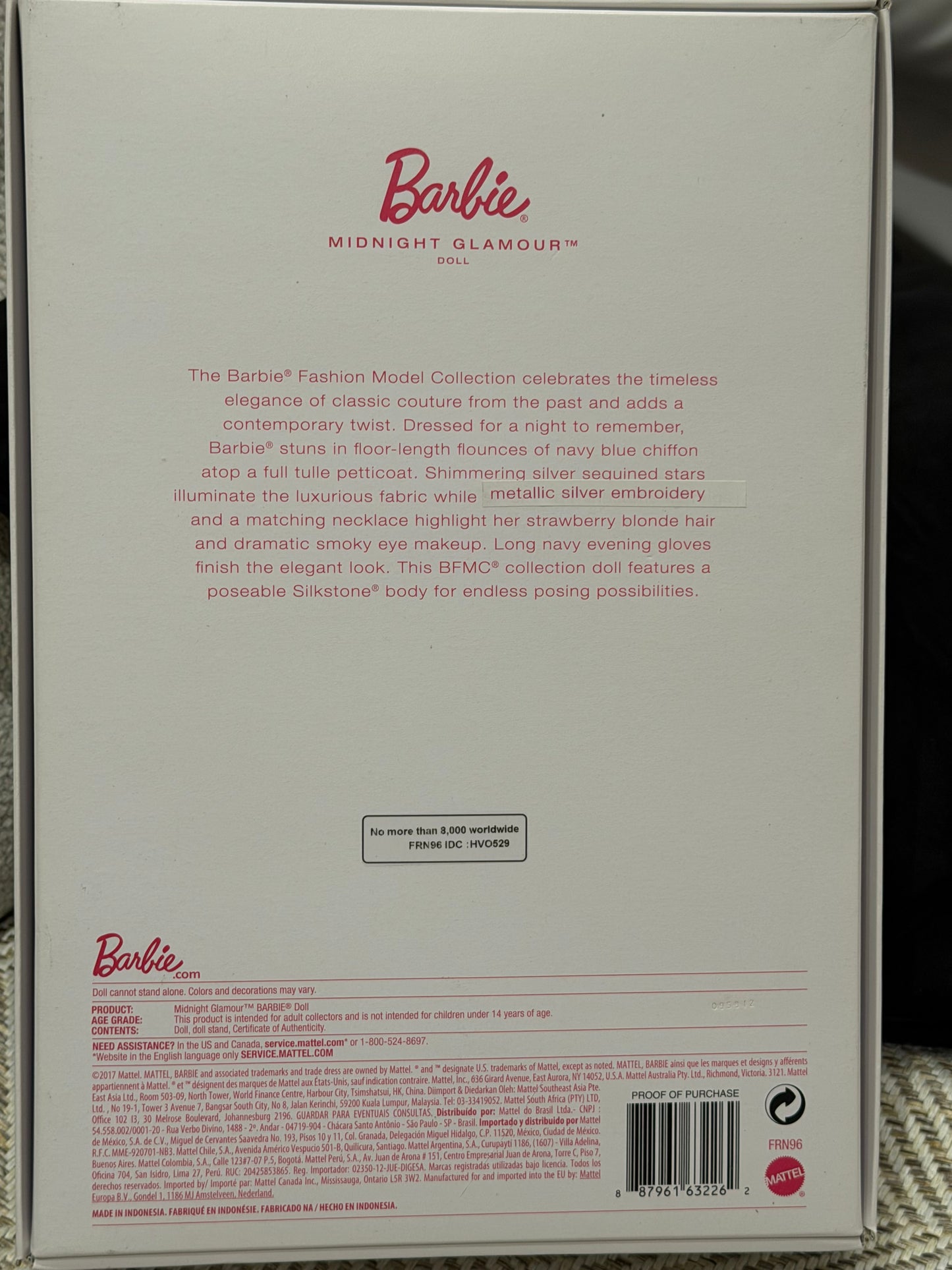 Barbie® Midnght Glamour™ Doll (2018)