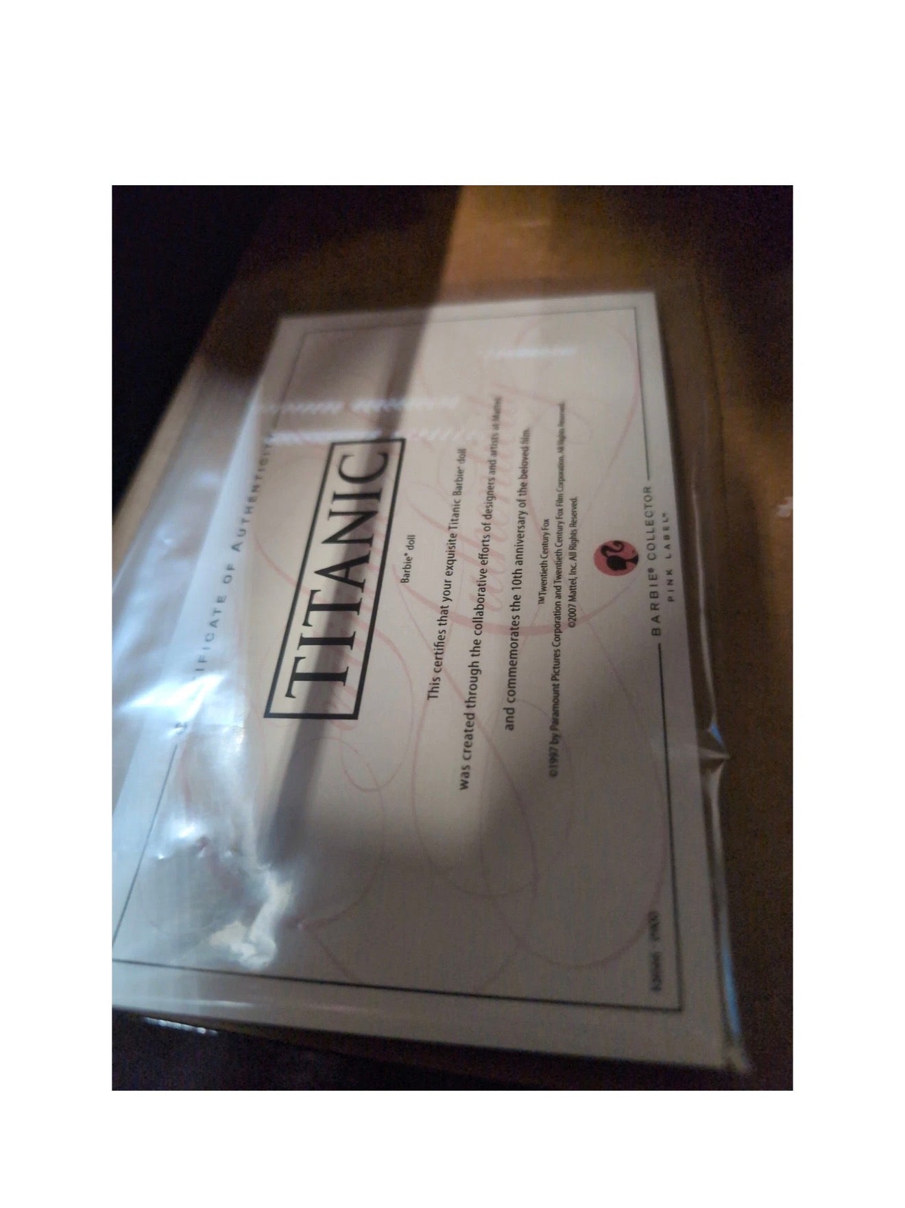 Titanic Barbie® Doll (2007)