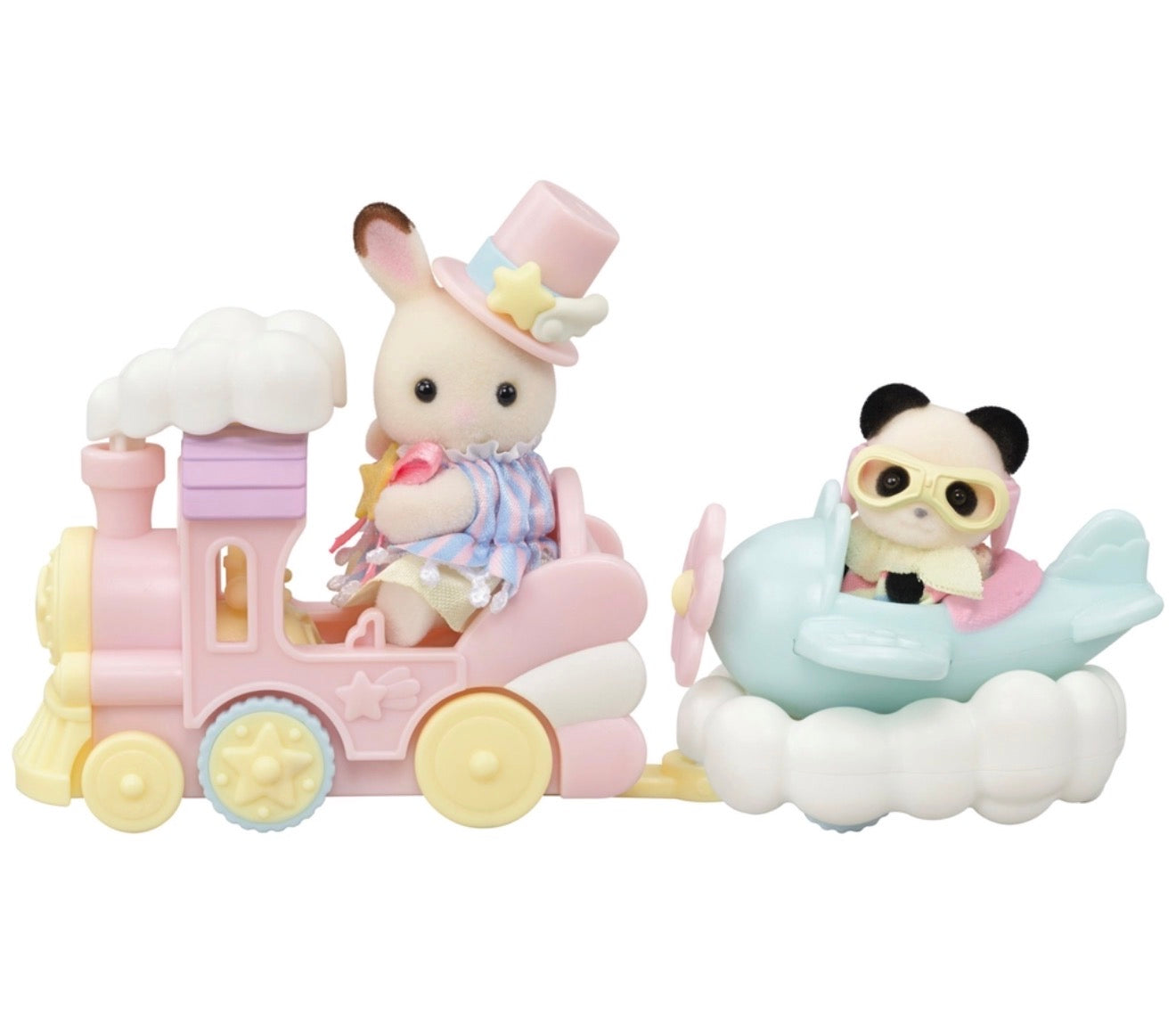 Amusement Park Ride Set – Plane & Train (2024)