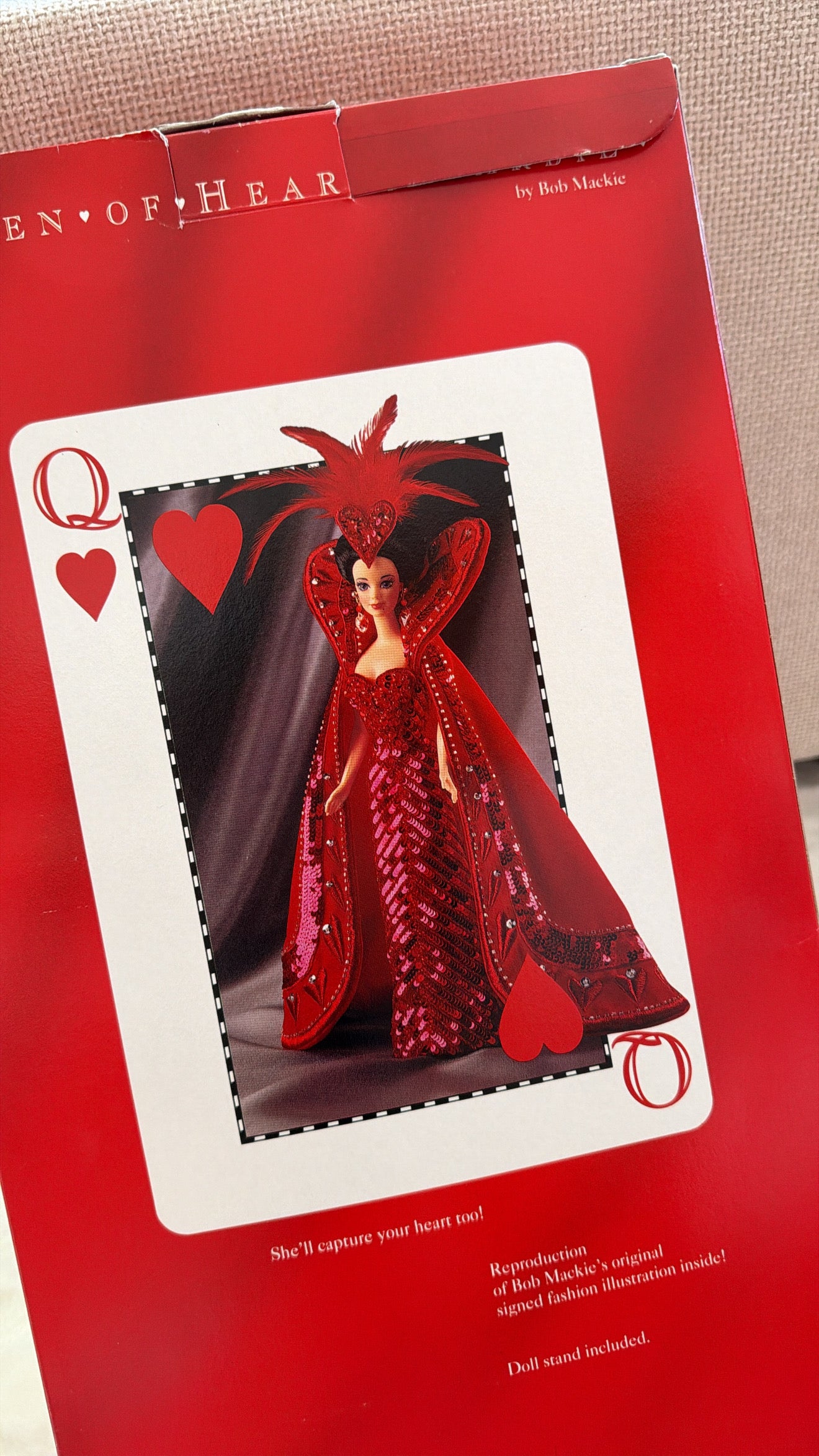Bob Mackie Queen of Hearts Barbie® (1994)