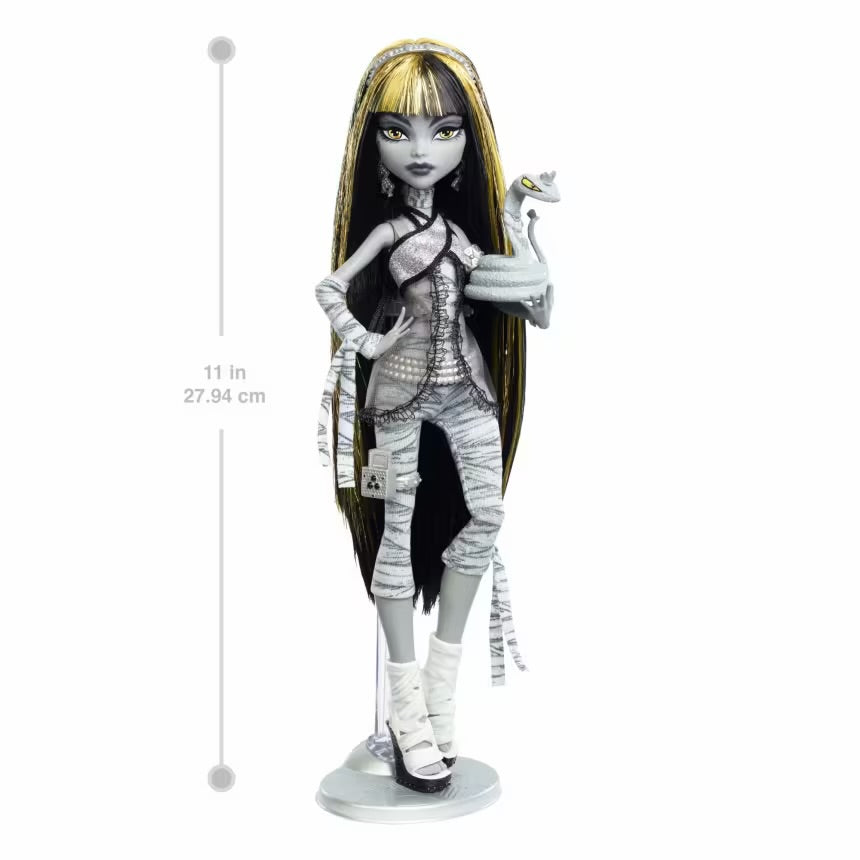 Monster High Reel Drama-Cleo De Nile Black And White (2025)