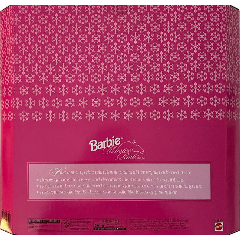 Barbie Winter Ride Horse Gift Set (1998)